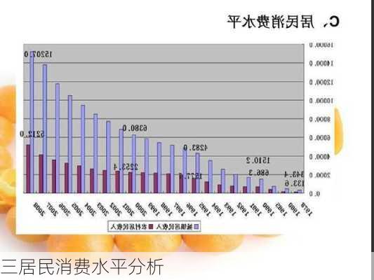 三居民消费水平分析