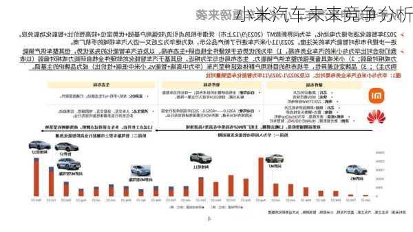 小米汽车未来竞争分析