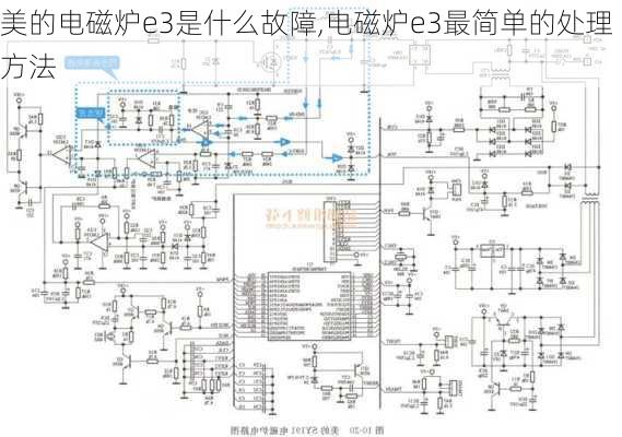 美的电磁炉e3是什么故障,电磁炉e3最简单的处理方法