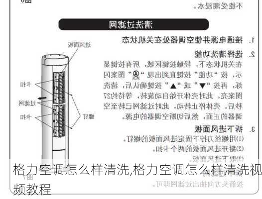 格力空调怎么样清洗,格力空调怎么样清洗视频教程